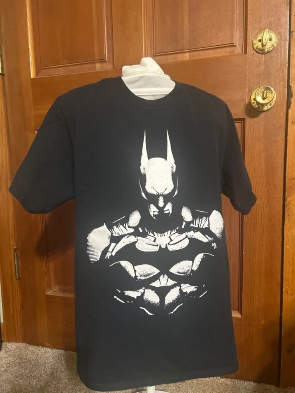 Batman Arkham Knight DC Comics Rocksteady Promo Streetwear Essential Tshirt Sz S